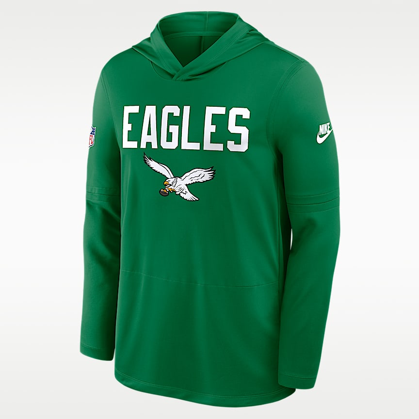 Philadelphia Eagles Club Logo Men's Nike NFL Pullover Hoodie. Nike.com